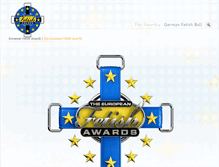 Tablet Screenshot of european-fetish-awards.com